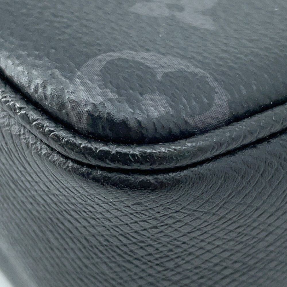 Louis Vuitton Taiga Monogram Eclipse Outdoor PM Shoulder Bag M30233, Black - Picture 6 of 10
